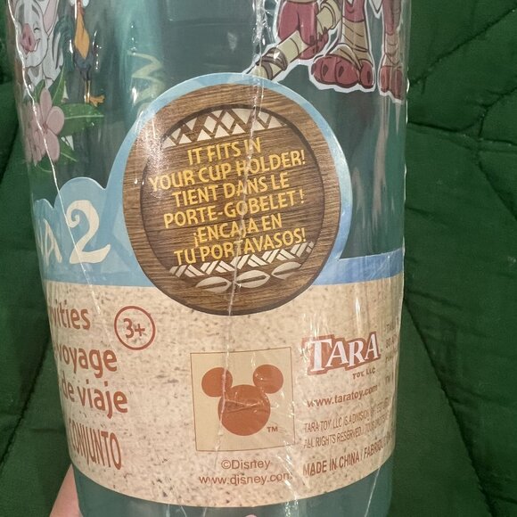 Disney Moana 2 Travel Activities Cup Set With Crayons Stickers & Activity Pages - Picture 3 of 5